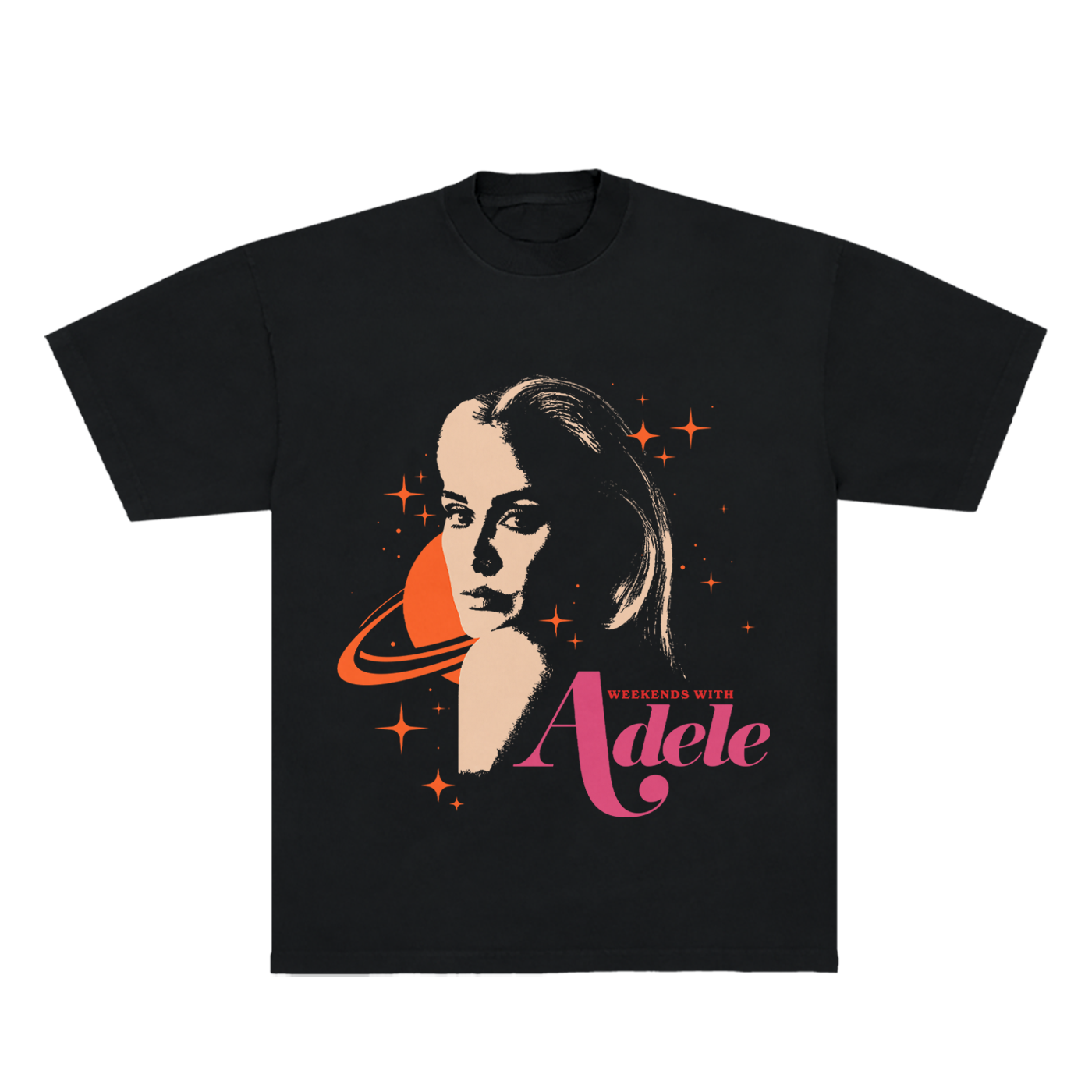 Weekends with Adele Saturn Photo Tee