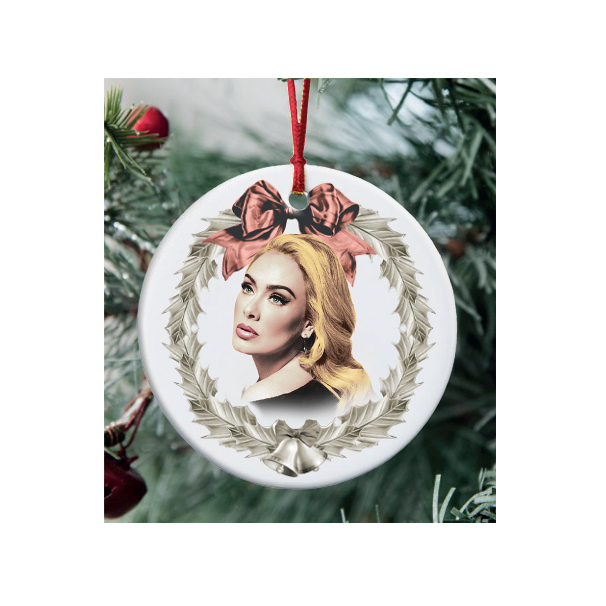 Adele Holiday Ornament